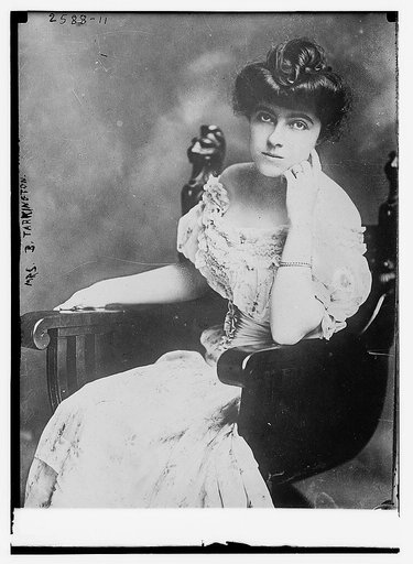 Mrs. B. Tarkington, 3/4 seated