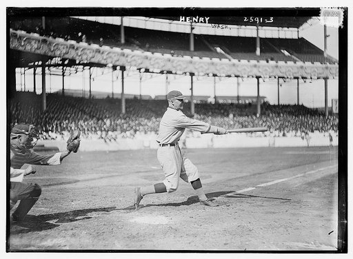 John P. Henry, Washington AL, at Polo Grounds, NY (baseball)