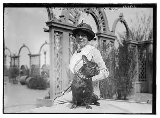 Mrs. J. Wadsworth Carpenter & "Neco"