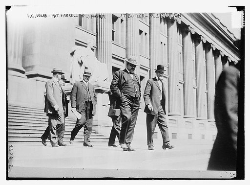 F.C. Webb, Pat Farrell, P.J. Morr, J.T. Butler, and M.J. Harmon