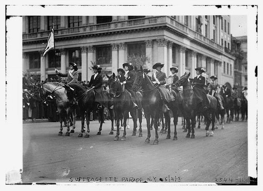 Suffragette parade - N.Y.