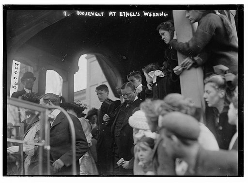 T.Roosevelt at Ethel's wedding