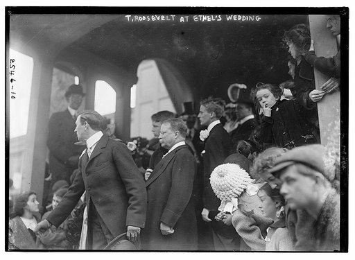 T. Roosevelt at Ethel's wedding