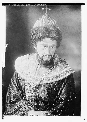 A. Didur as Boris Godounow
