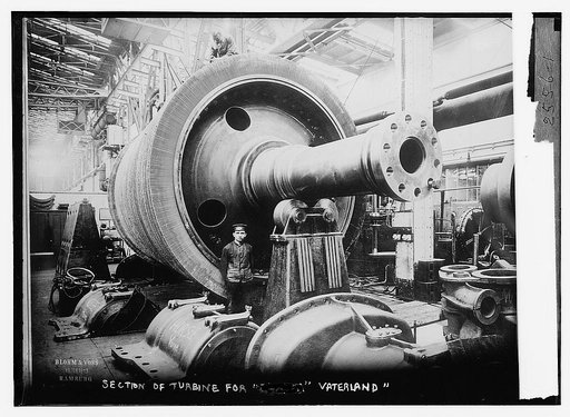 Section of Turbine for VATERLAND