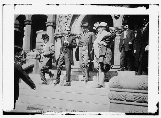 Gov. Hadley [and] T.Roosevelt