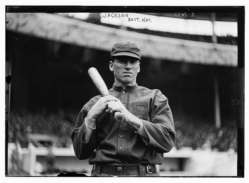 George "Hickory" Jackson, Boston NL, at Polo Grounds, NY (baseball)
