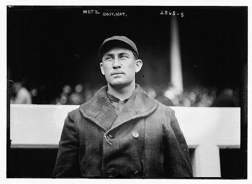 Frank Metz, first baseman, Boston NL (baseball)