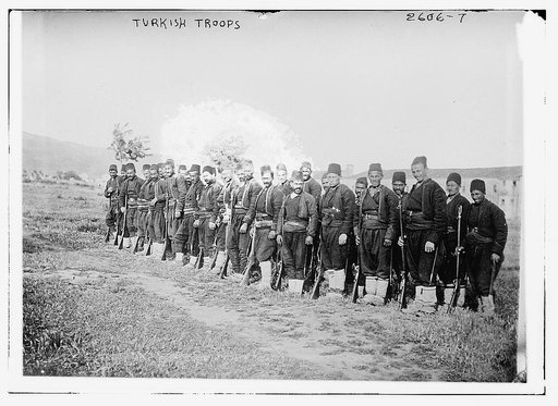 Turkish troops