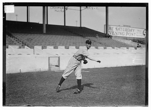 George Chalmers, Philadelphia NL, at Polo Grounds, NY (baseball)