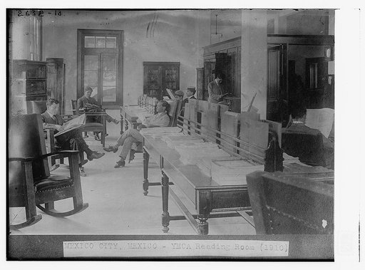YMCA Reading Room, Mexico City, Mexico