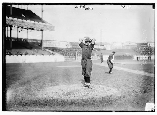 Rube Benton, Cincinnati NL (baseball)