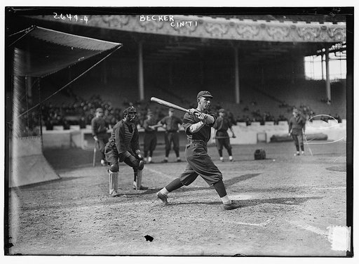 Beals Becker, Cincinnati NL (baseball)