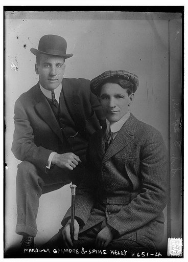 Manager Gilmore and Spike Kelly