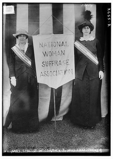 Mrs. Stanley McCormick and Mrs. Chas. Parker