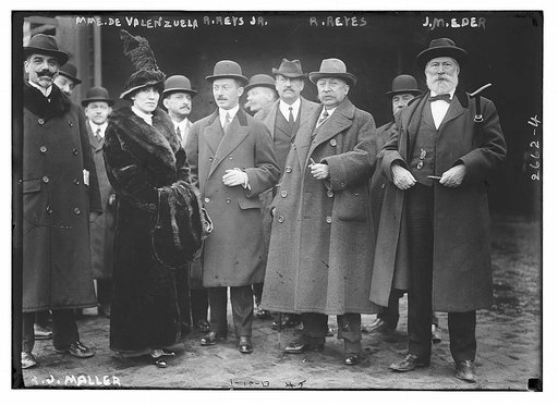 Mme. De Valenzuela, R. Reyes Jr., R. Reyes, J.M. Eder, R.J. Maller
