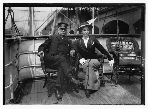 Colgate Hoyt and wife