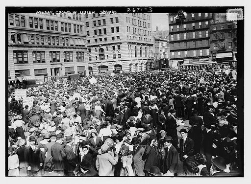 May Day Crowd in Union Square