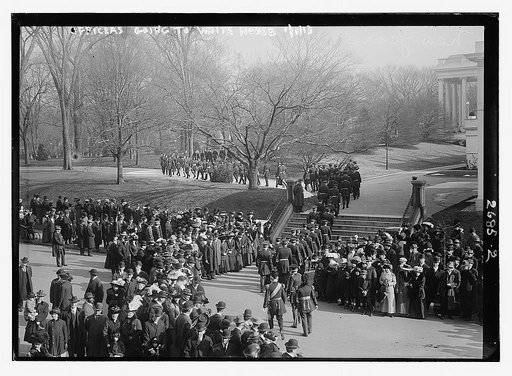 Officers going to Wh. House