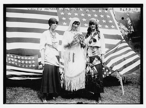 Virginia Pritchard, Sue Spiller, Gertrude Watson
