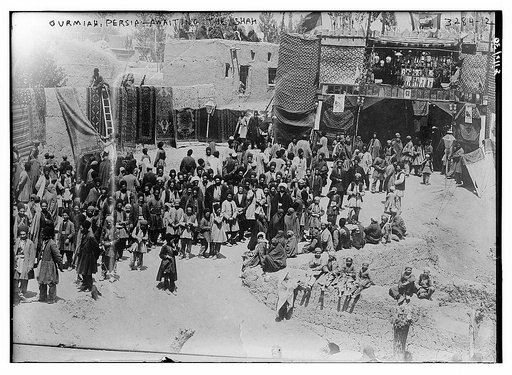 Ourmiah, Persia - Awaiting the Shah