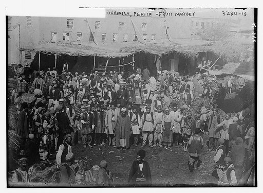 Ourmiah, Persia - Fruit Market