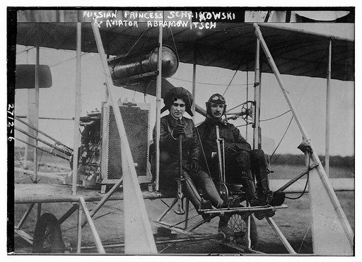Russian Princess Schaikowski [and] Aviator Abramowitsch
