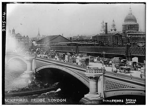 Blackfriars bridge, London