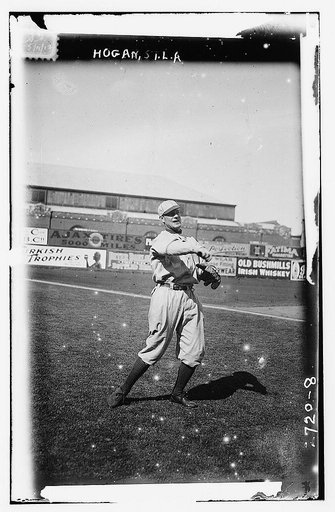 Willie Hogan, St. Louis AL, at Hilltop Park, NY (baseball)