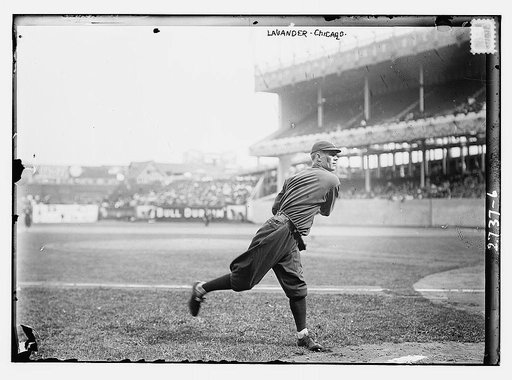 Jimmy Lavender, Chicago NL, at Polo Grounds, NY (baseball)