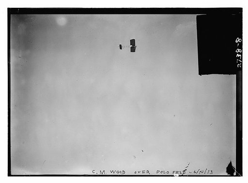 C.M. Wood over Polo Field