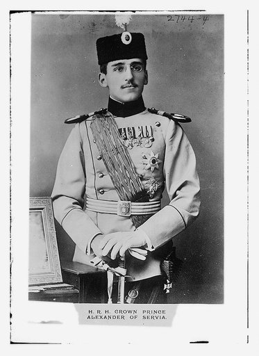 H.R.H. Prince Alexander of Servia