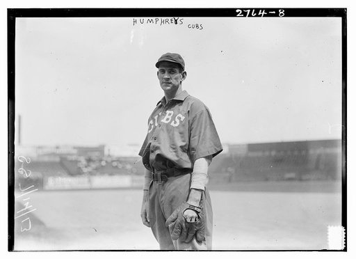 Bert Humphries, Chicago NL, at Polo Grounds, NY (baseball)