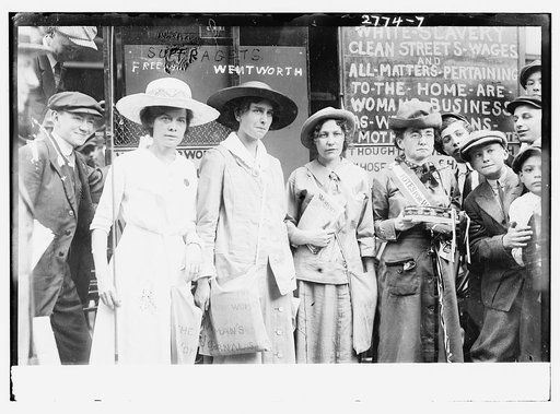 Suffragets [i.e., suffragettes] Freeman, Wentworth