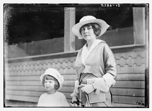 Mrs. Chas. L. Oelrichs & Daughter Margaret