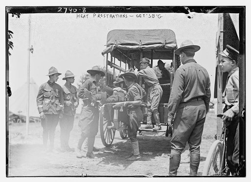 Heat Prostrations - Gettysburg