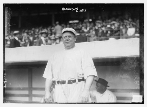 Wilbert Robinson, coach, New York NL Giants (baseball)