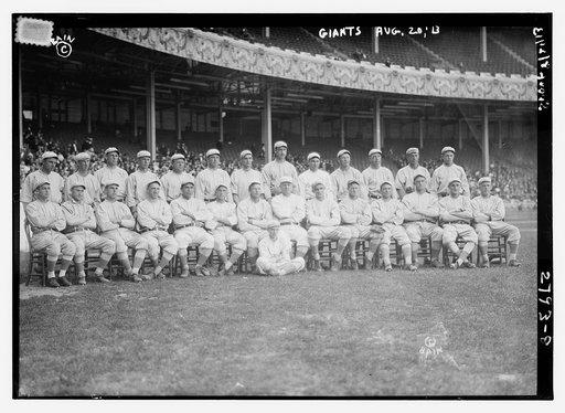 New York Giants at the Polo Grounds, New York (baseball)