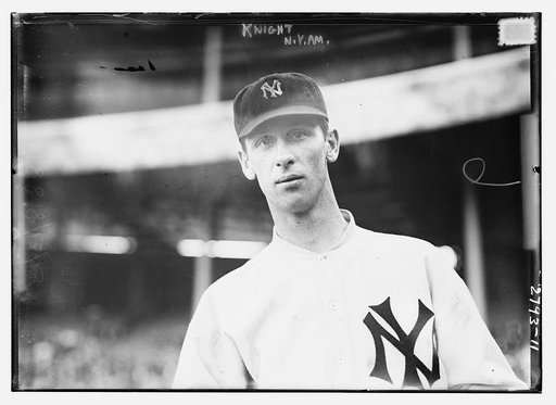 John W. Knight, New York AL, at Polo Grounds, NY (baseball)