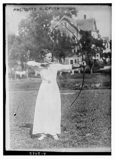 Mrs. Louis C. Smith - archery