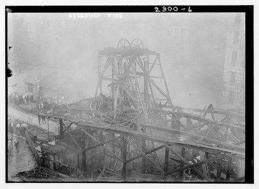 Aqueduct fire