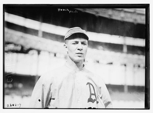 Byron Houck, Philadelphia AL, at Polo Grounds, NY (baseball)