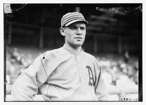 John E. "Eddie" Murphy, Philadelphia AL, at Polo Grounds, NY (baseball)