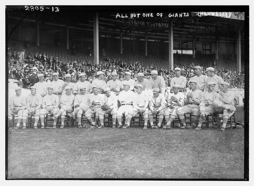 New York Giants at the Polo Grounds, New York (baseball)