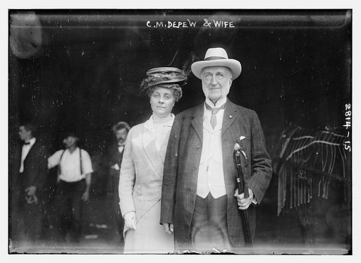 C.M. Depew & wife