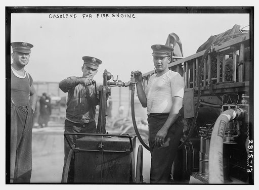 Gasoline for fire engine