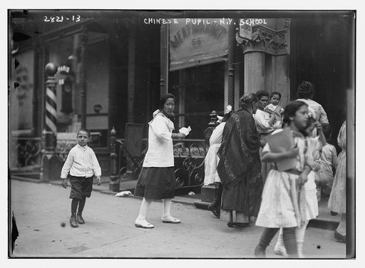 N.Y. school - Chinese pupils