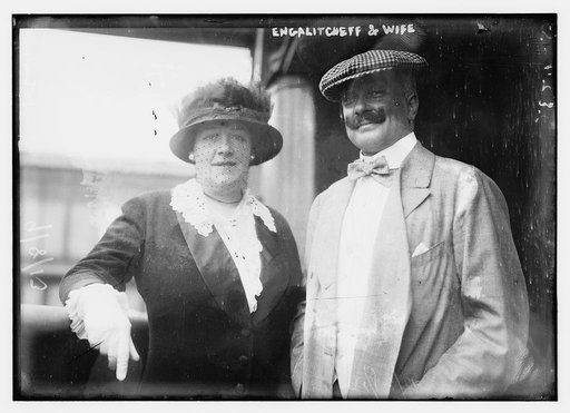 Engalitcheff and wife