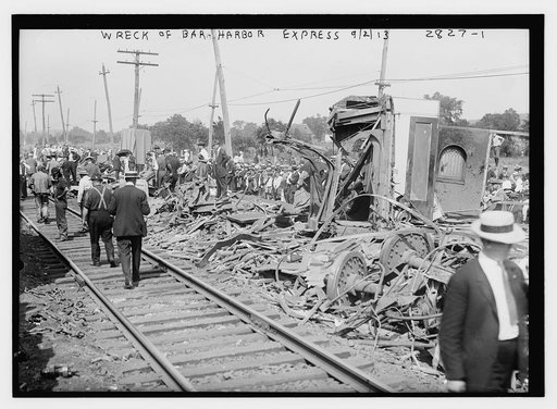Wreck of Bar Harbor express