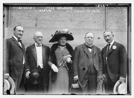 McReynolds, McKenzie, Miss Haldane, Viscount Haldane